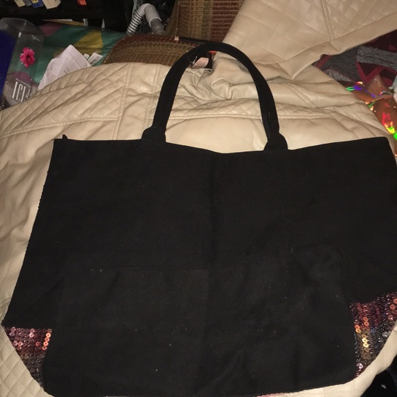 Victoria’s Secret Sequined Large Tote Bag NWT - Picture 4 of 5